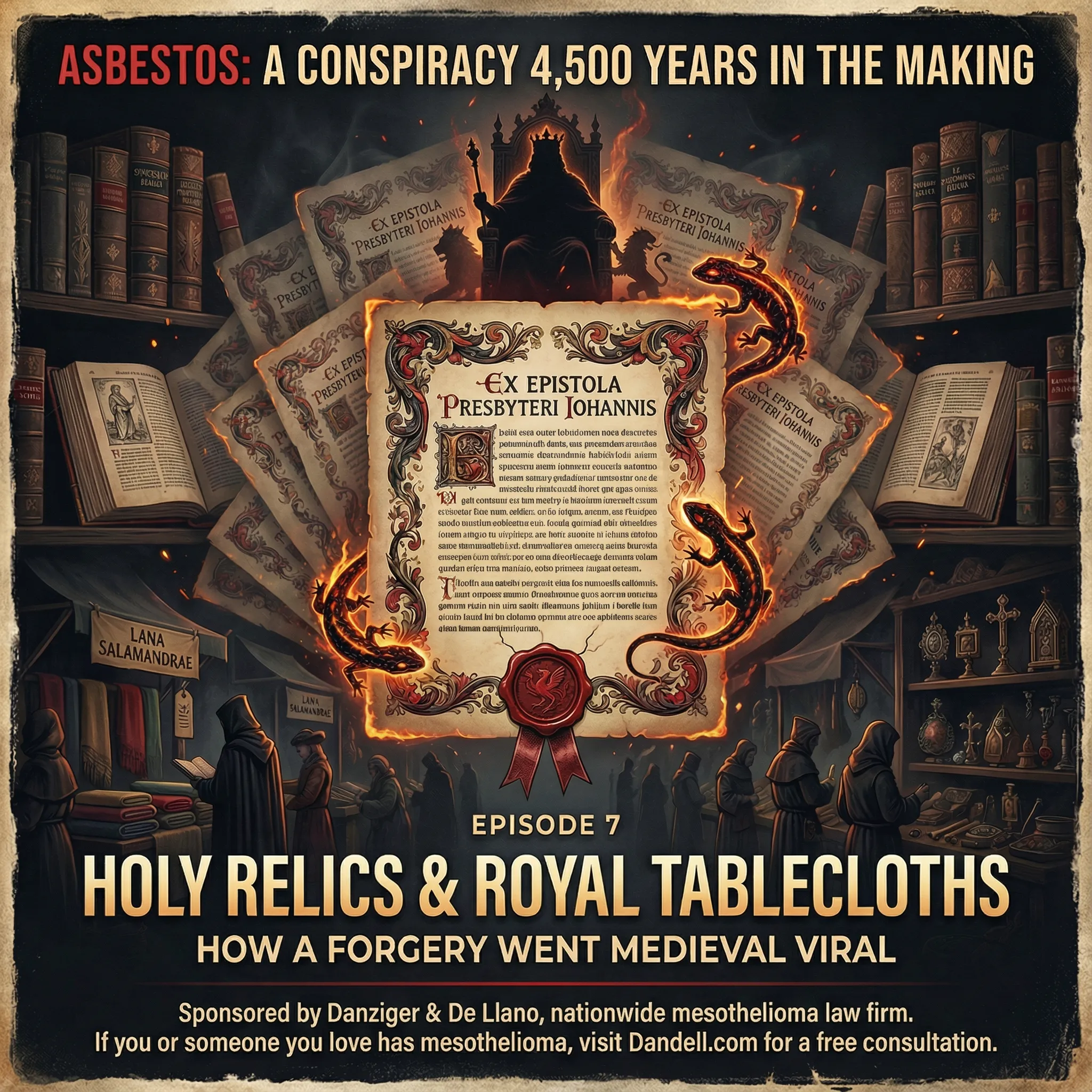 Episode 7: Holy Relics and Royal Tablecloths - Cover Art