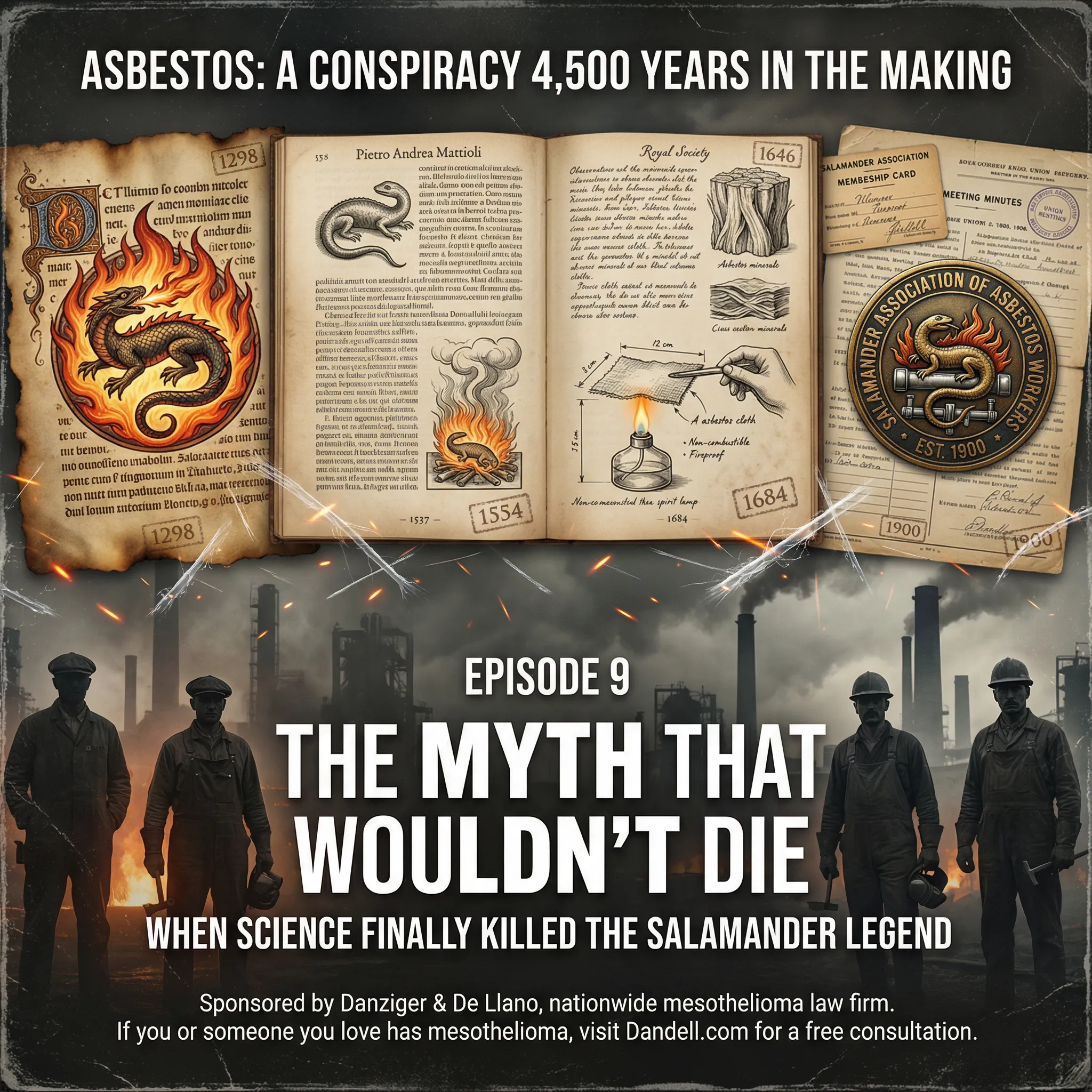 Episode 9: The Myth That Wouldn't Die — How Science Finally Killed the Salamander Legend - Cover Art